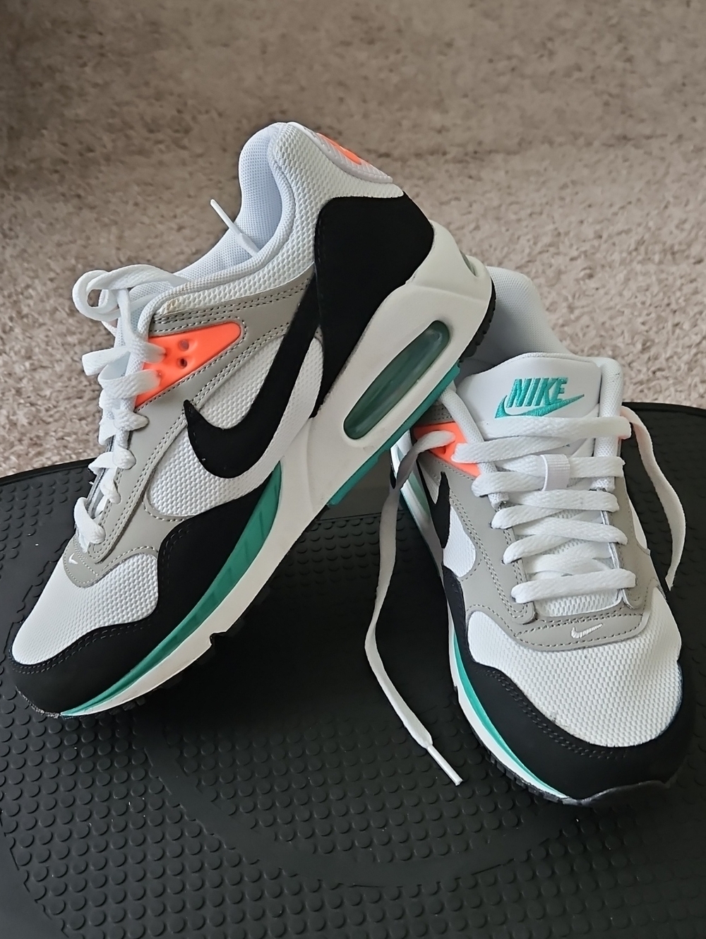 Nike Women’s Sneakers - White/Black/Teal/Coral